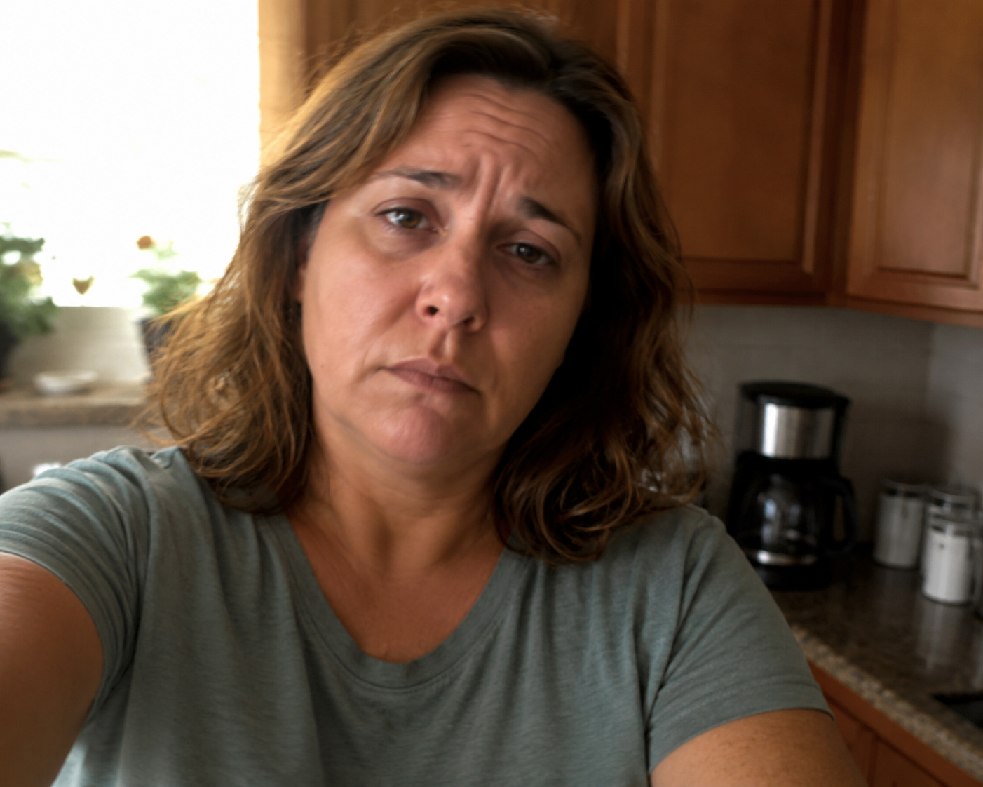 Lifestyle photo — midlife woman at home