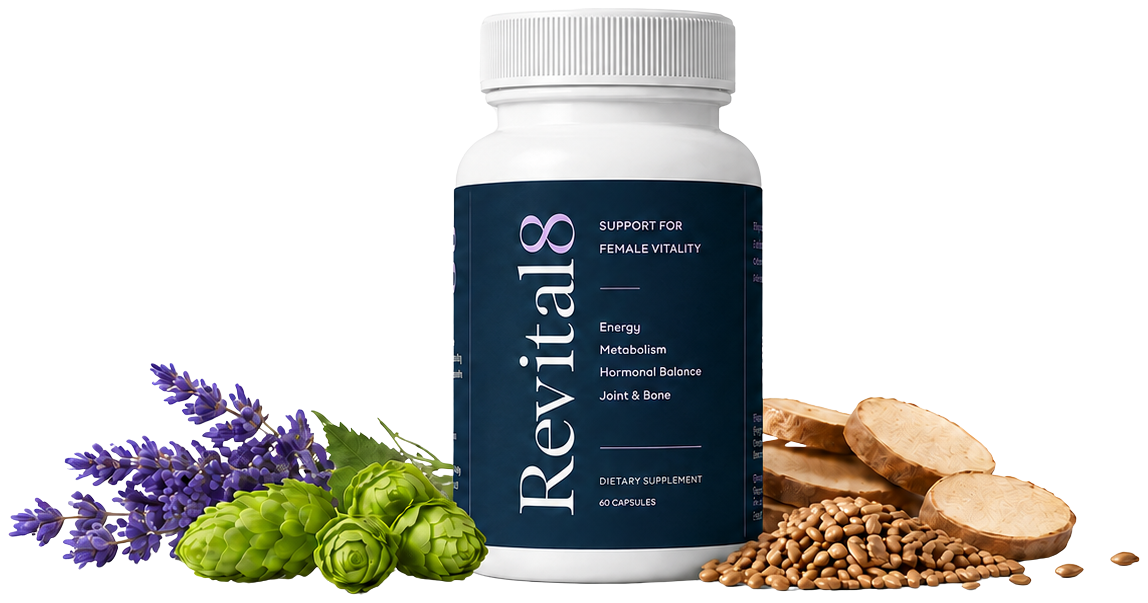 Revital8 with botanicals