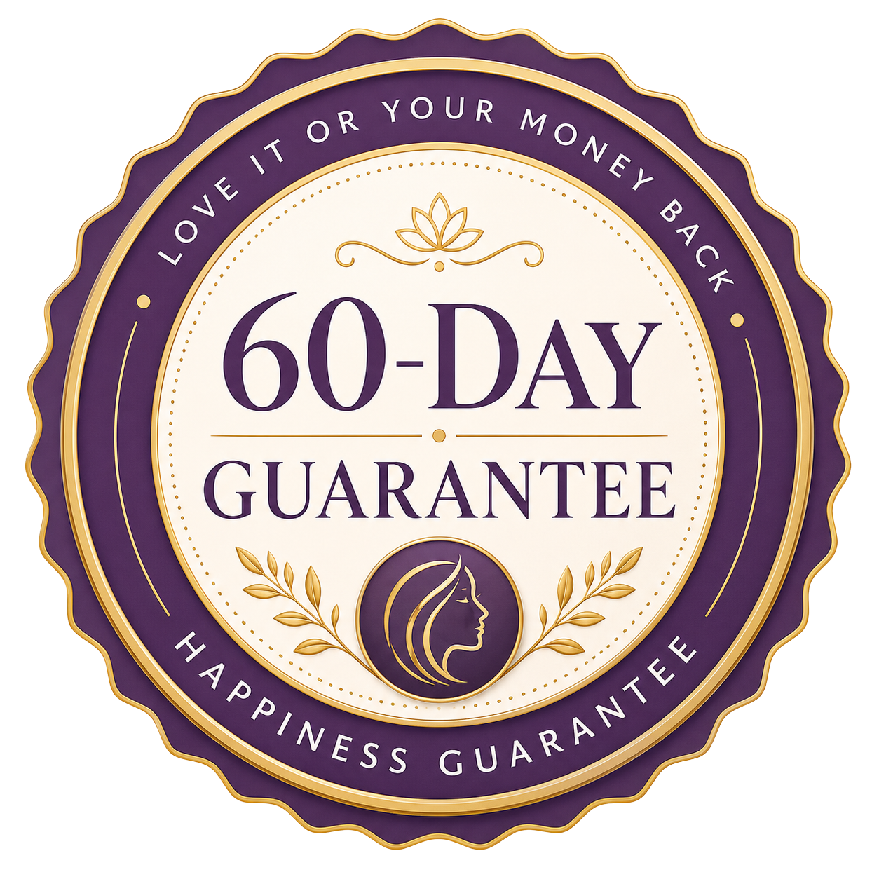60-Day Happiness Guarantee